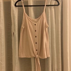 Light Pink Knit Tank from lush